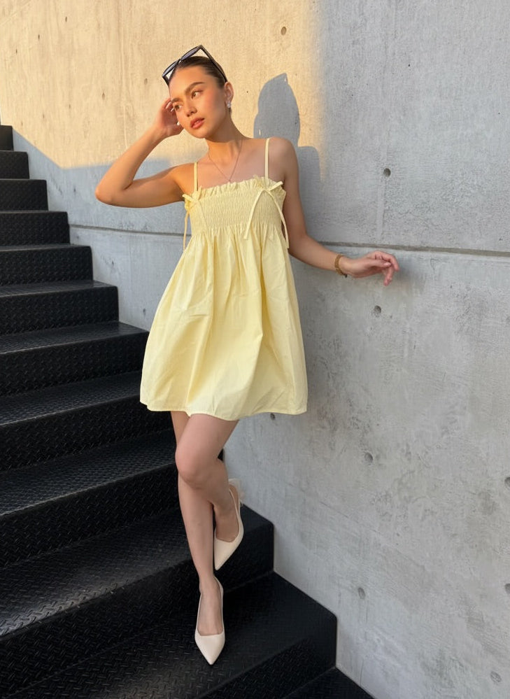 Vestido corto butter