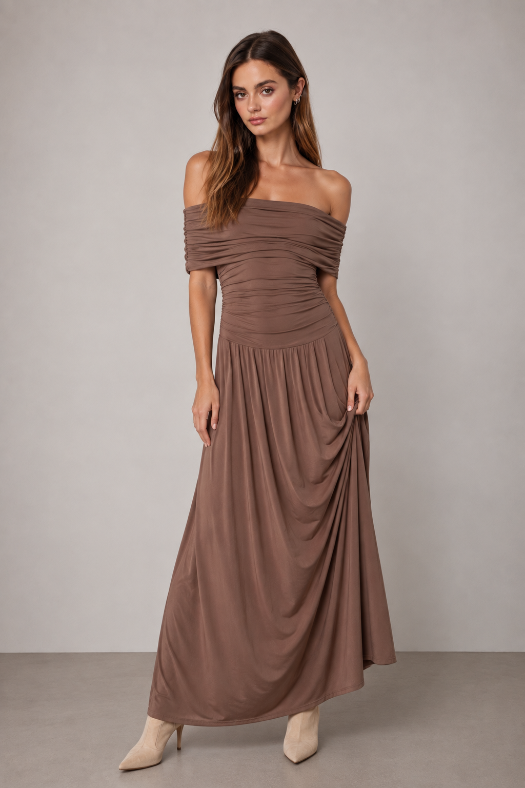 Brown Dress