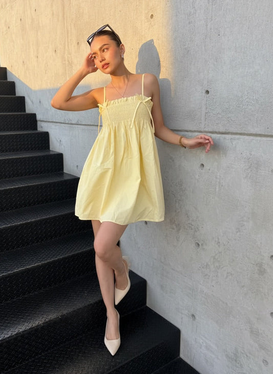 Vestido corto butter