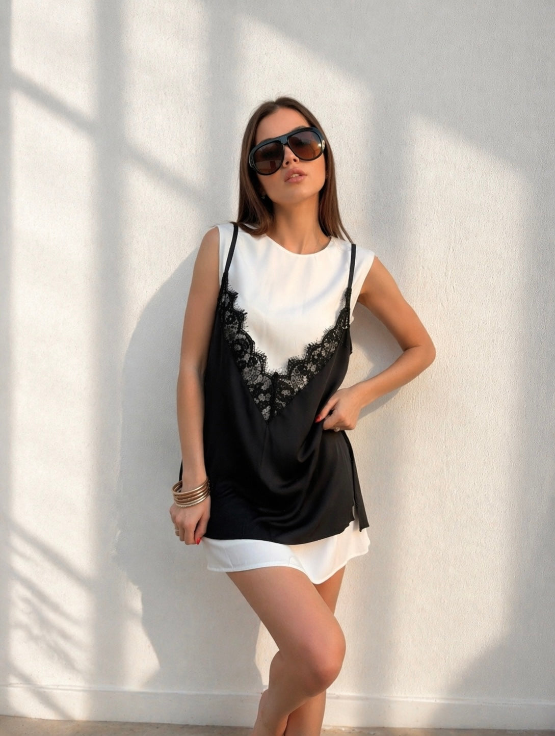 Vestido lencero