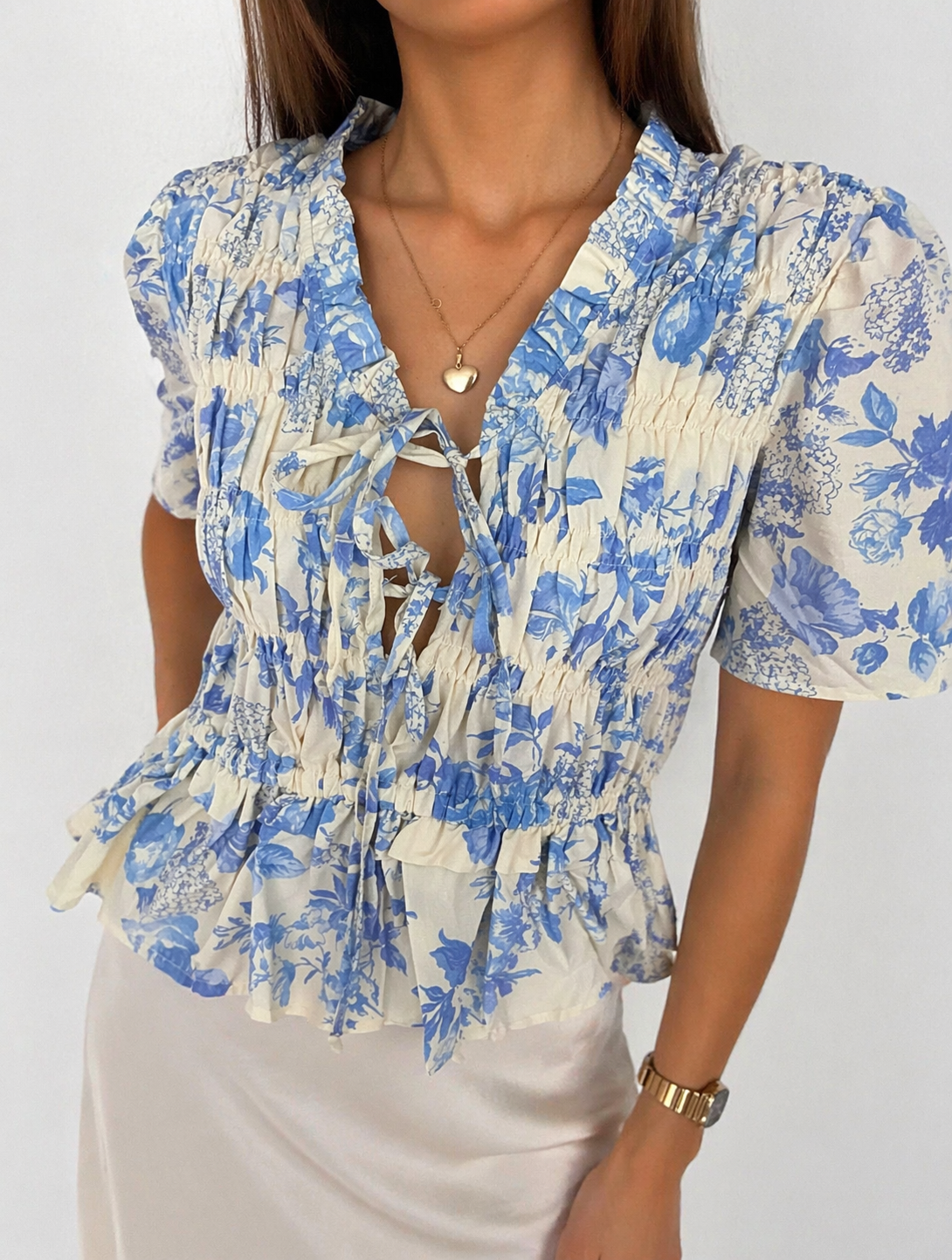 Blusa Amalfi azul