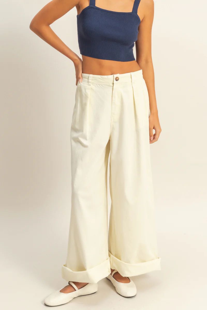 PANTALON LANA DOBLEZ