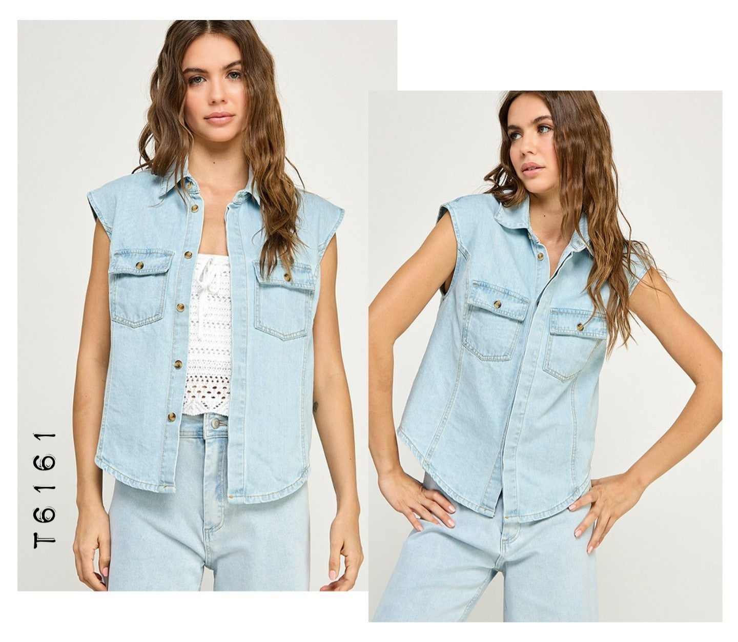 CHALECO DENIM